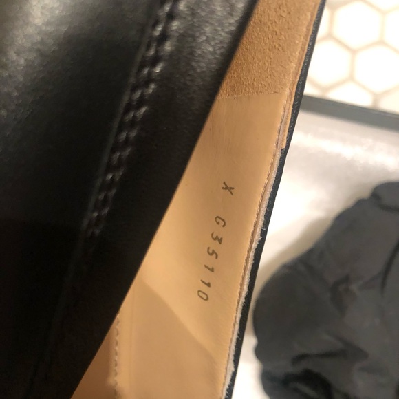 Chanel Size 36 Authentic Black Loafers Gently Used CC Mocassin Loafers - Picture 7 of 13